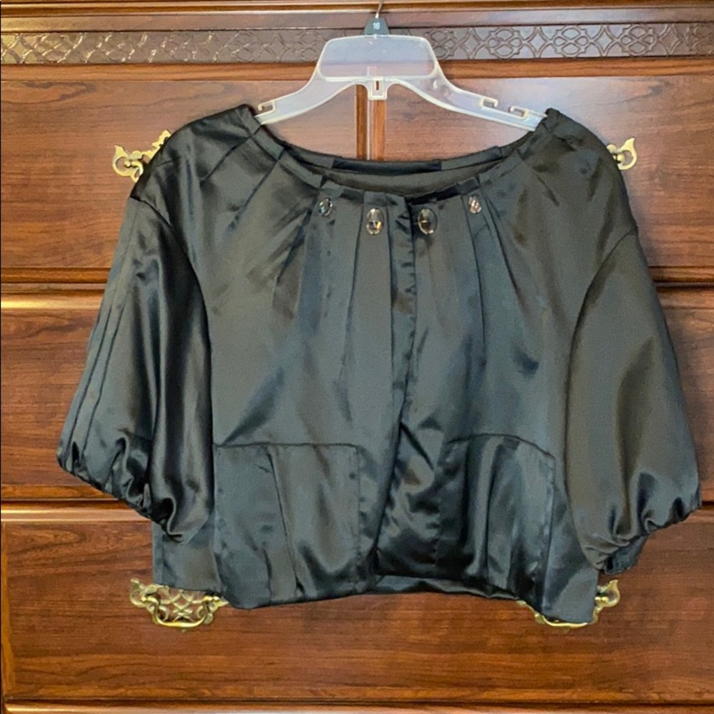 Darling Elle Satin Short Jacket